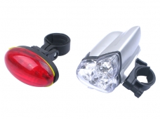 XY-128 Front Back Rear LED Bike Bicycle Light Set